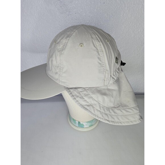 Columbia Hat Boonie Style Beige Sun Protection Drawstring Mesh One Size - Picture 3 of 6